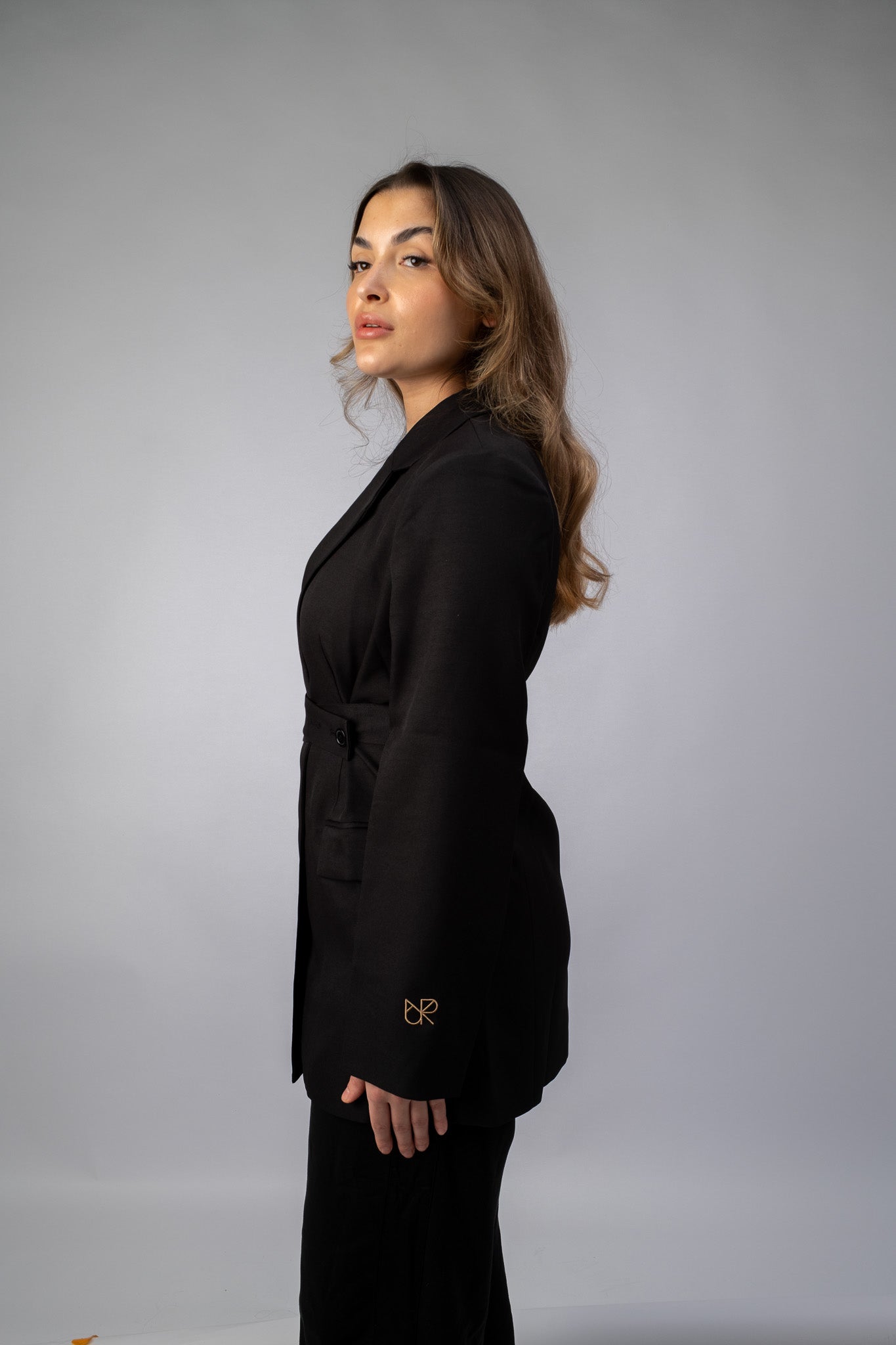 Twisted blazer Black