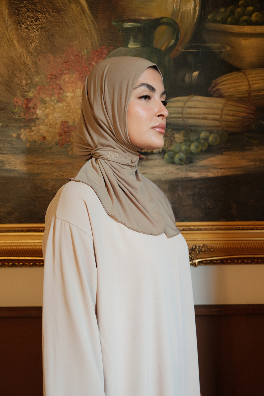 Drape scarf Warm Beige