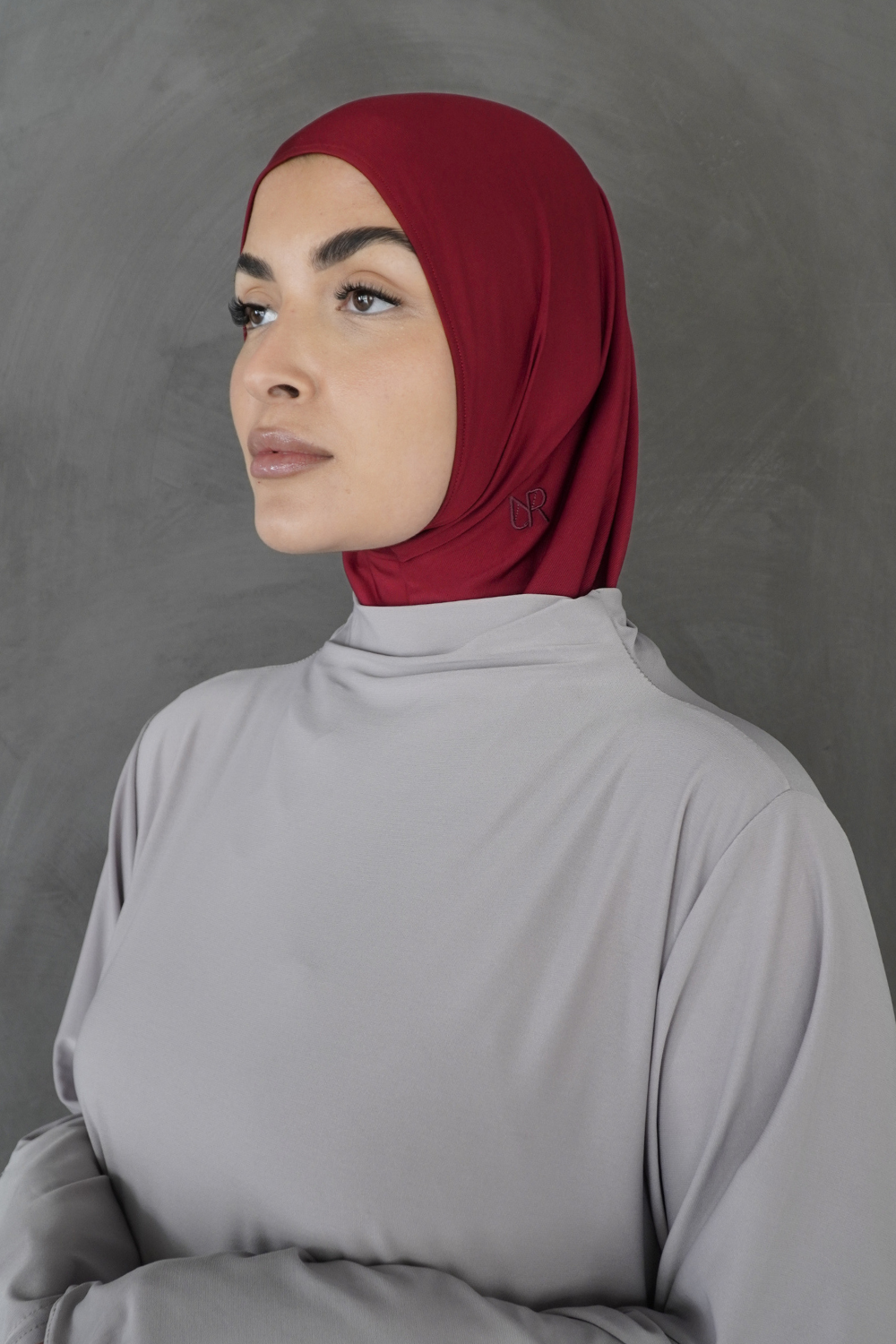 Ease scarf Cherry Red