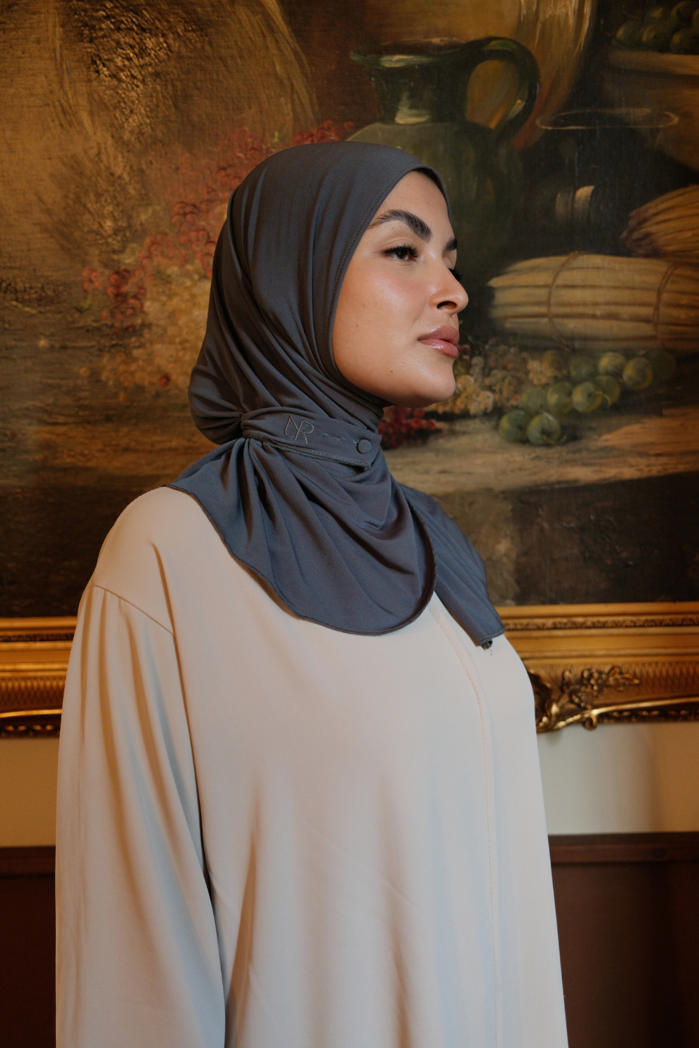 Drape scarf Slate Grey