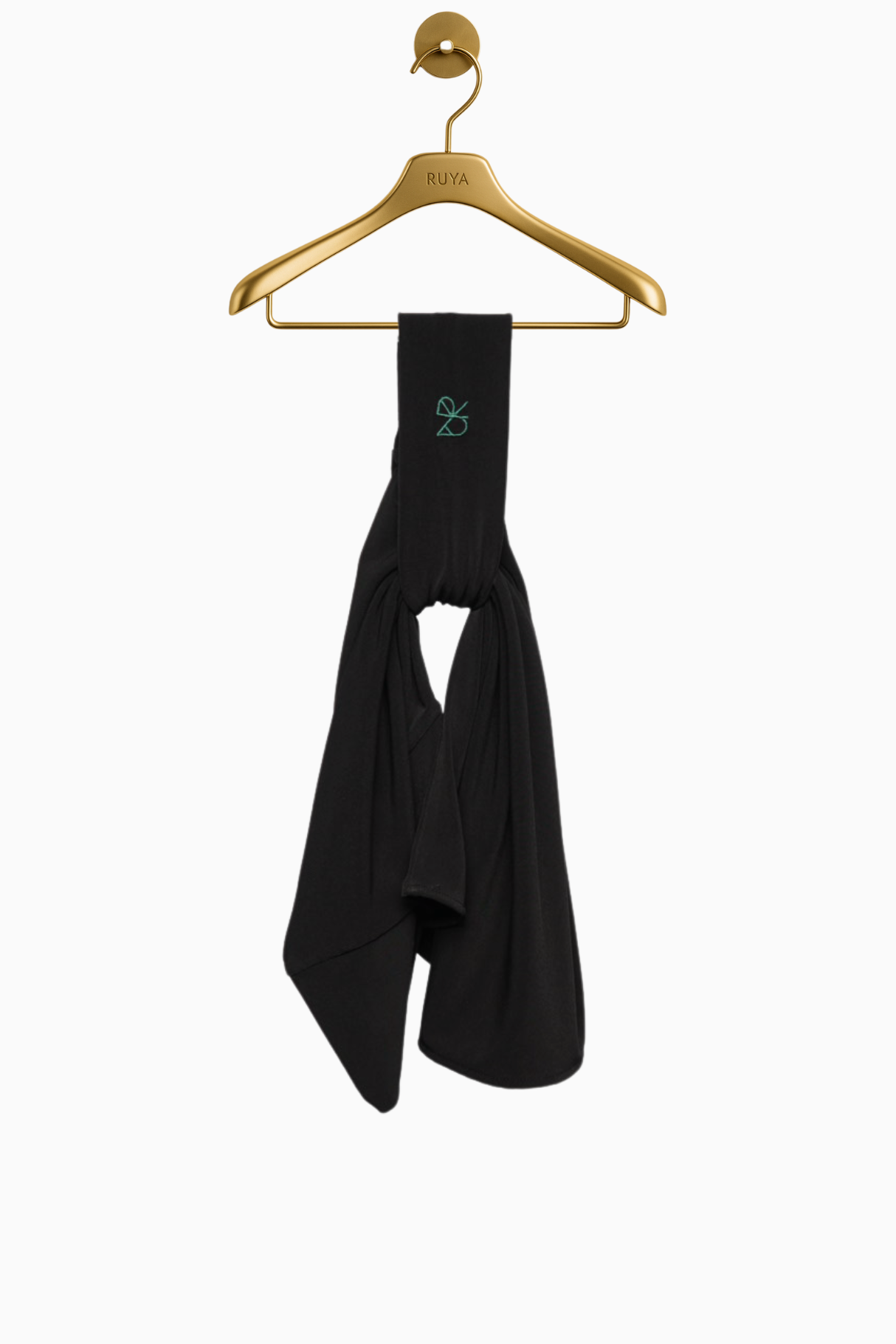 Straya scarf Black Green