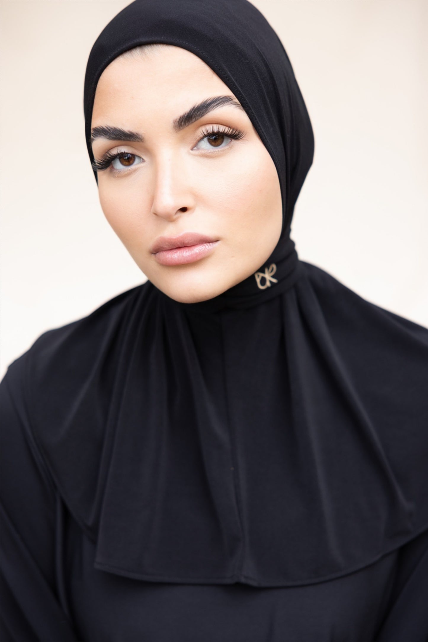 Seamless scarf Black