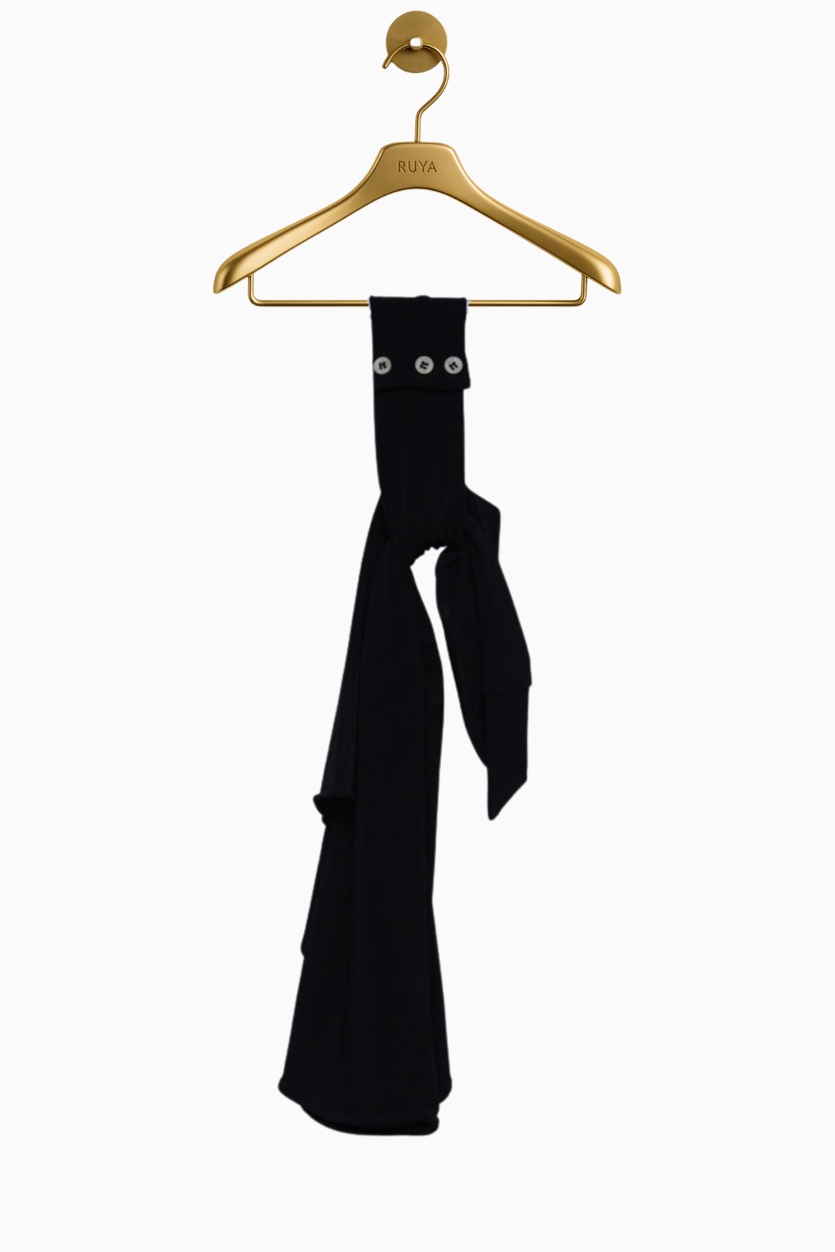 Straya scarf Black red