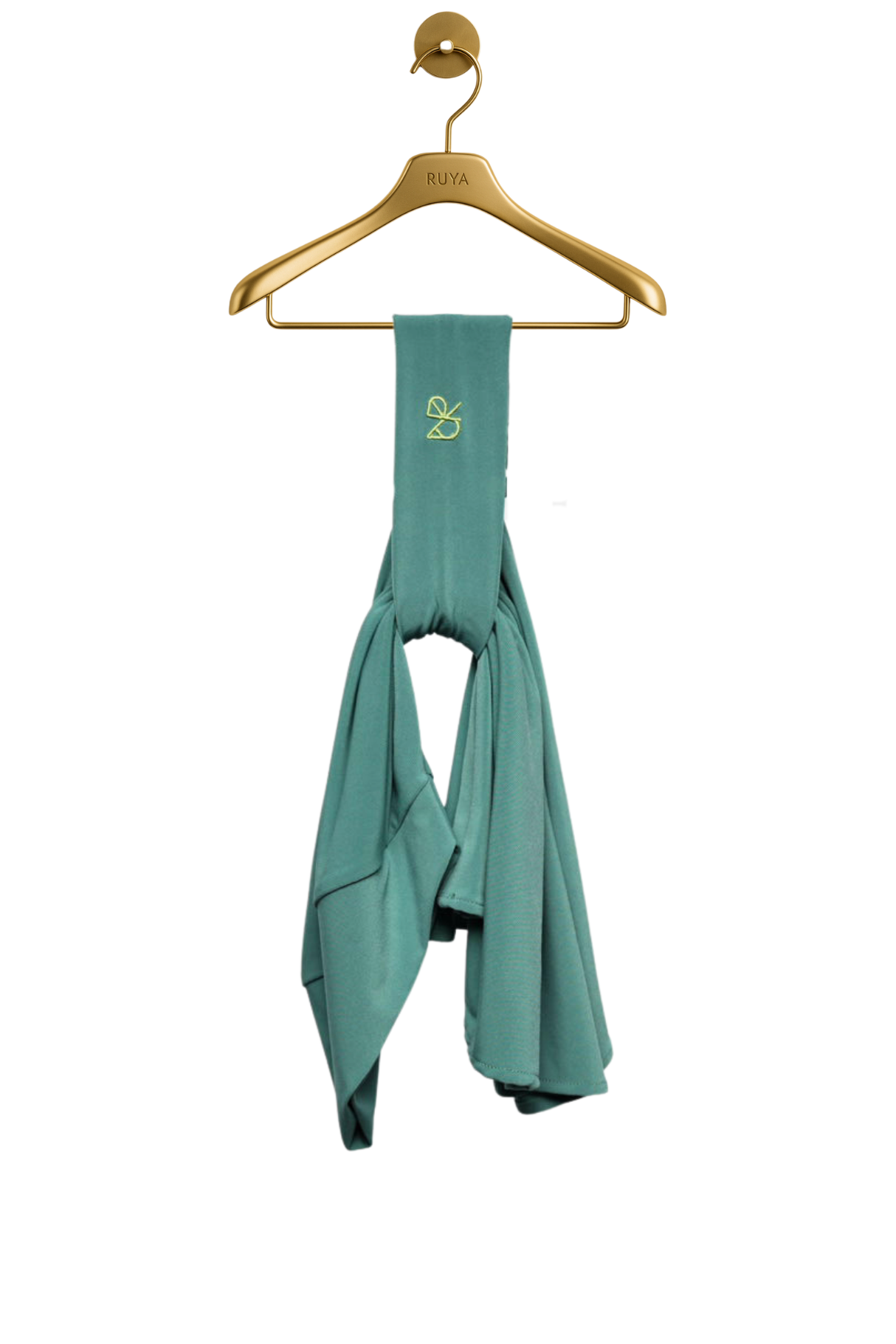 Straya scarf Aqua Green