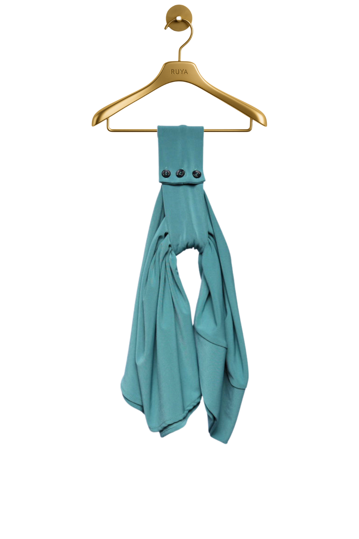 Straya scarf Aqua Green