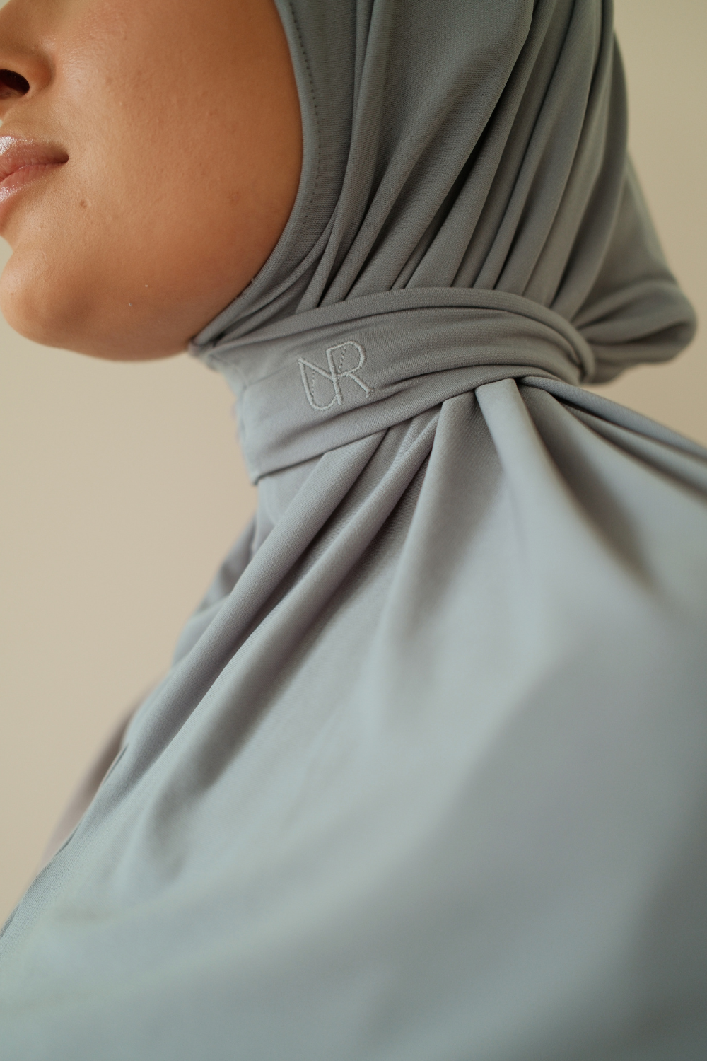 Seamless scarf Clouded Grey