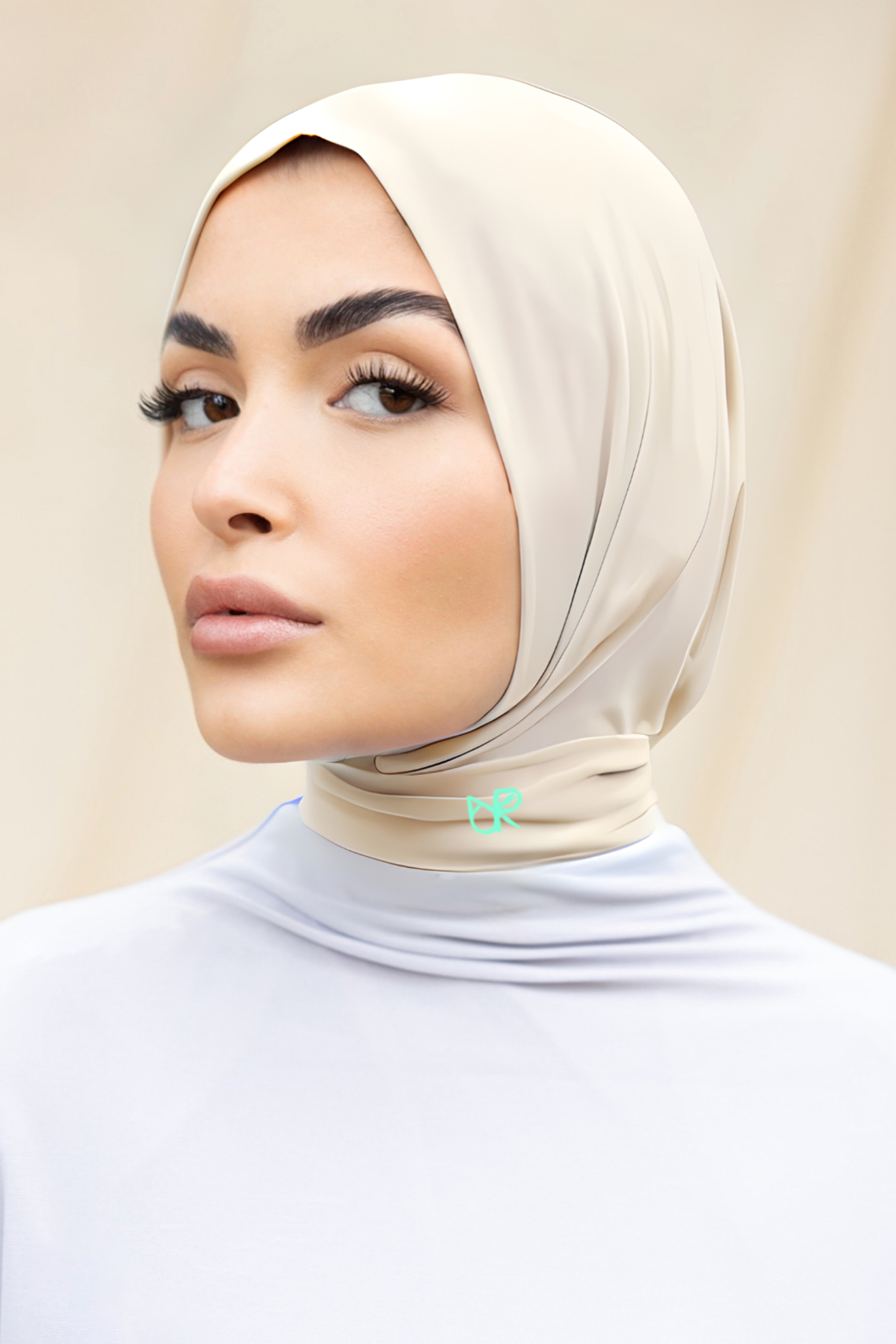 Straya scarf Light Beige