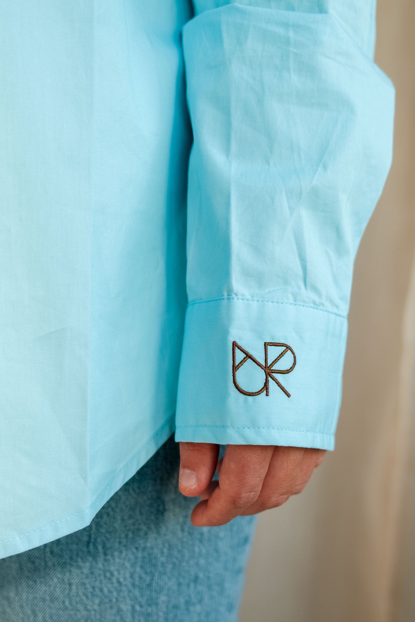 Asym blouse - Sky Blue