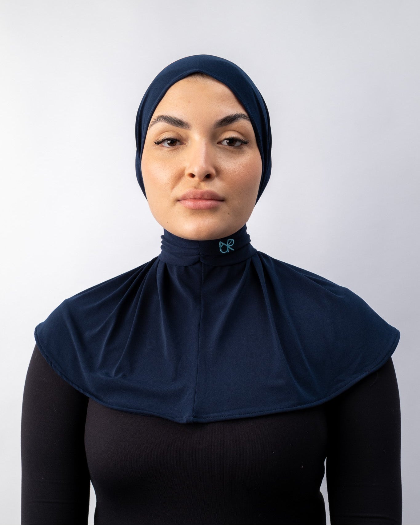 Seamless scarf Marine Blue