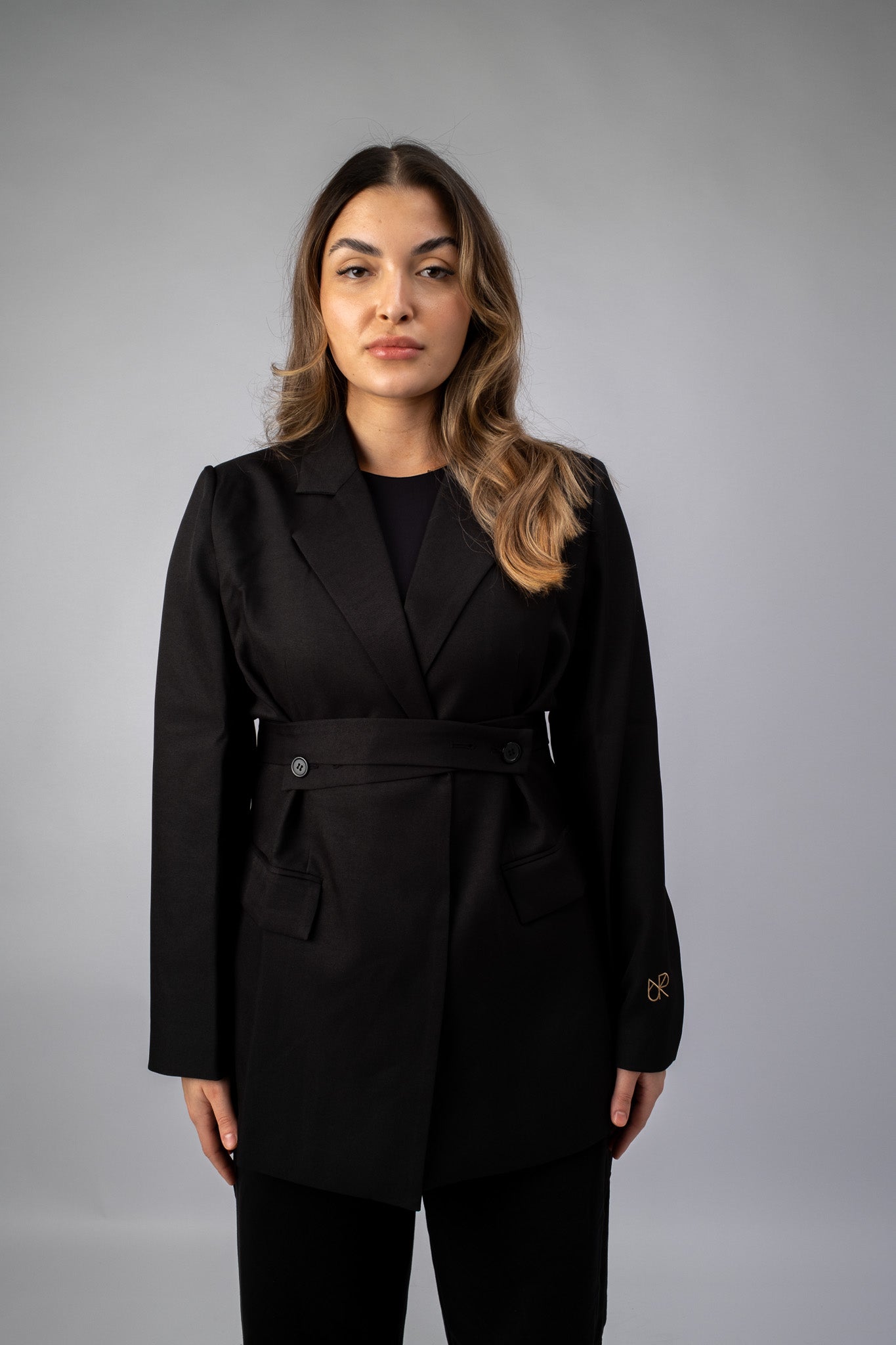 Twisted blazer Black