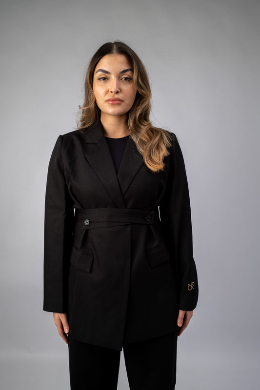Twisted blazer Black