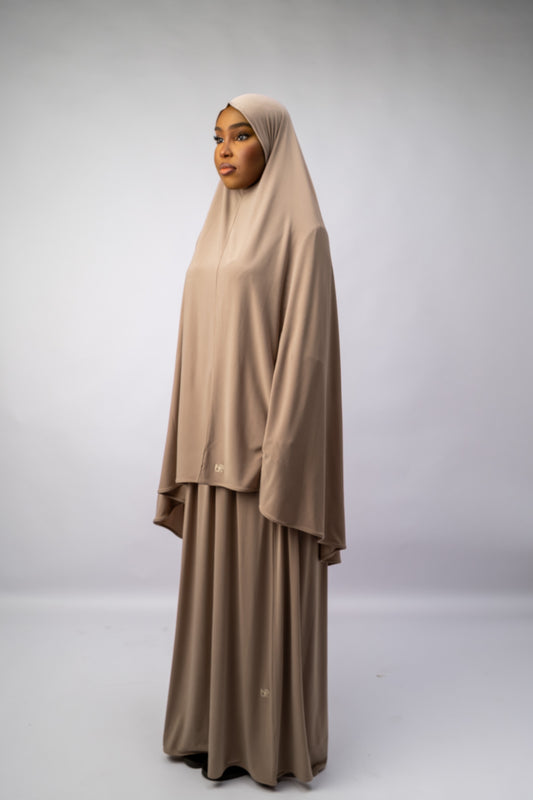 Khimaar set Soft Beige