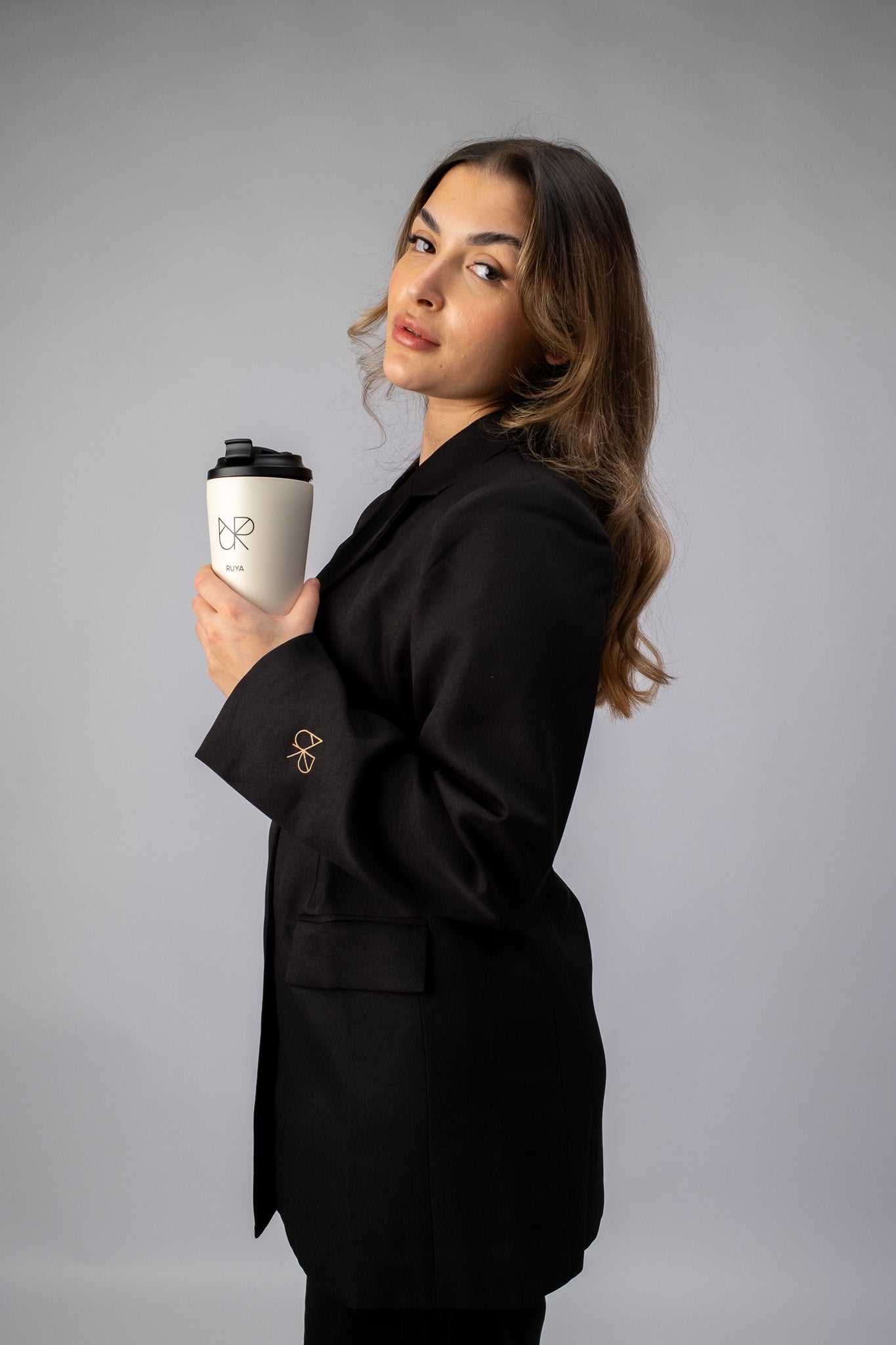 Twisted blazer Black