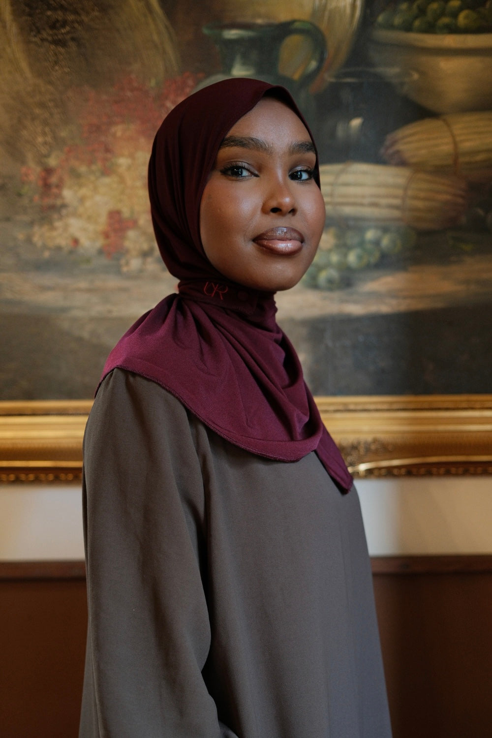 Drape scarf Velvet Plump