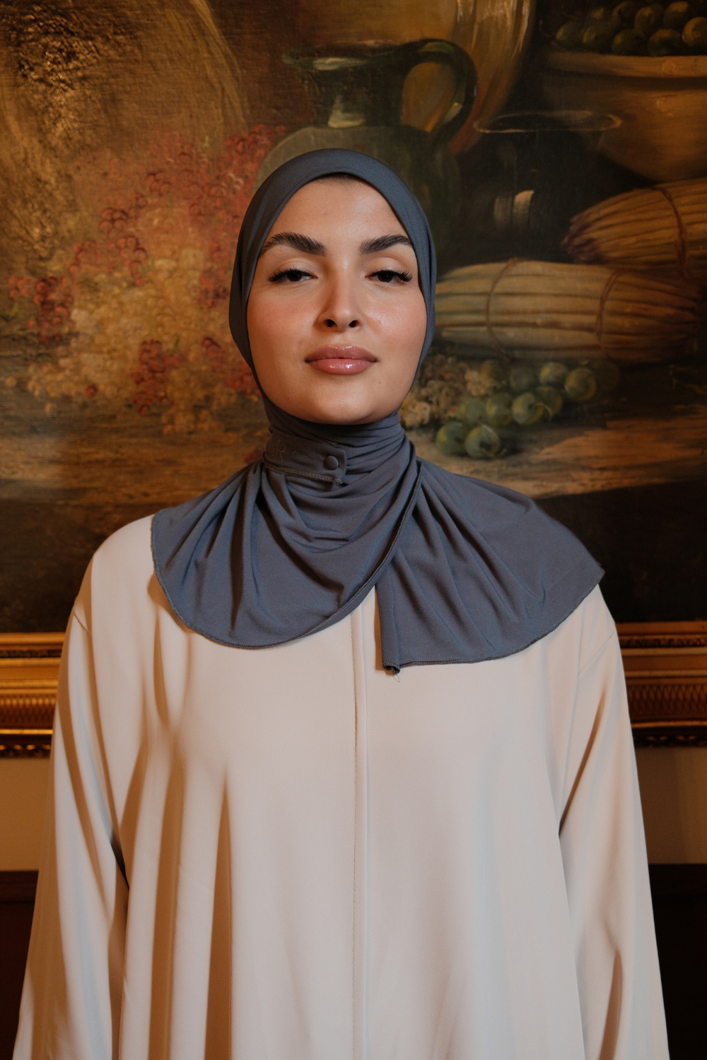 Drape scarf Slate Grey