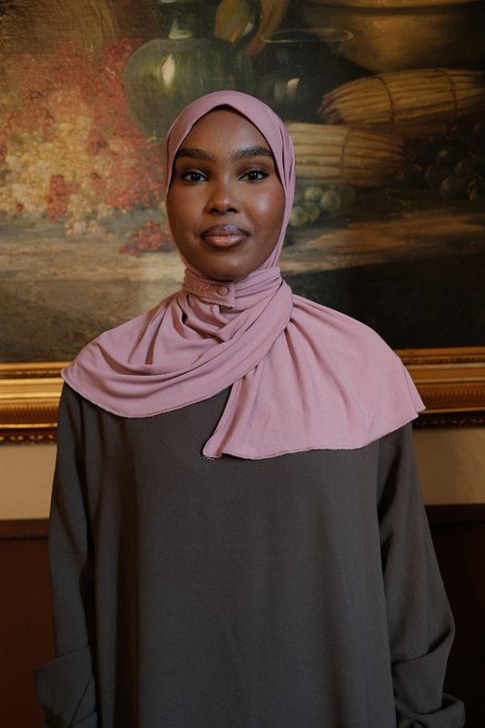 Drape scarf Pink