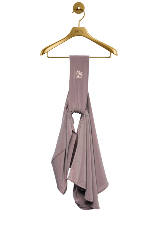 Straya scarf Earth Brown