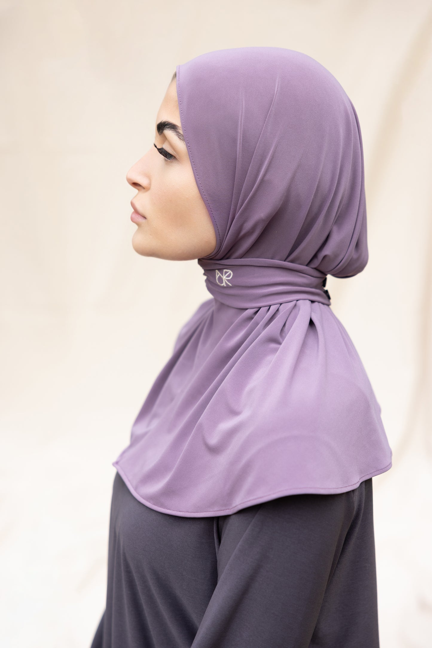 Seamless scarf Purple