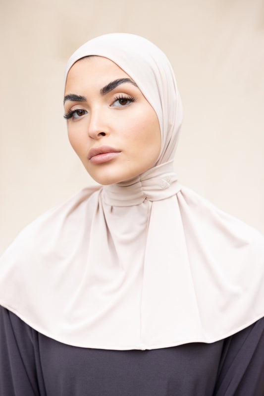 Seamless scarf Light Beige