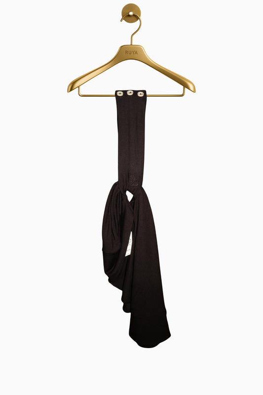 Bamboo scarf Black