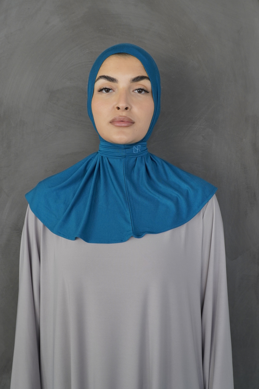 Bamboo scarf Blue Jewel