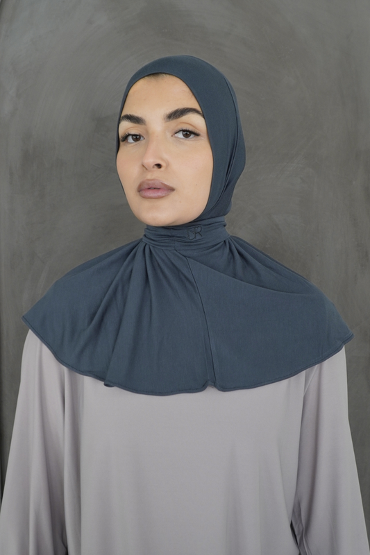 Bamboo scarf Grey Blue