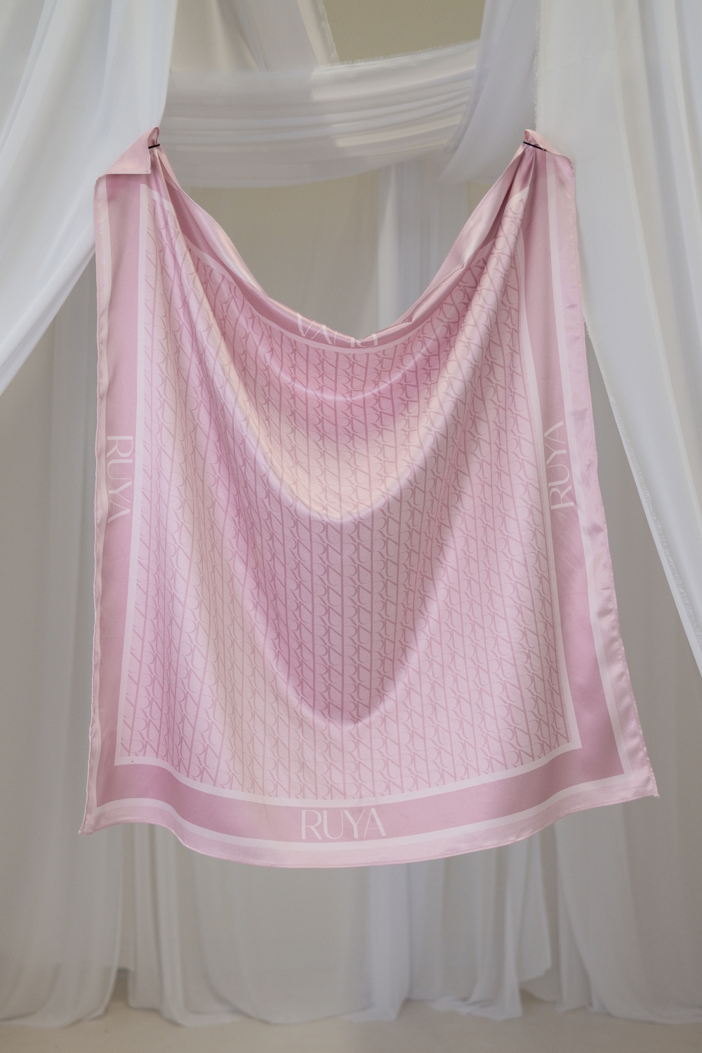 Silk Scarf Baby Pink