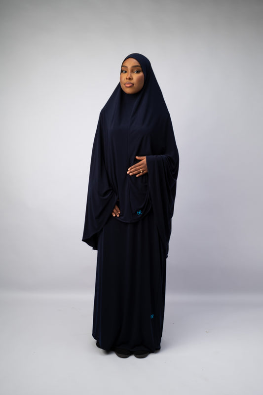 Khimaar set Deep Indigo