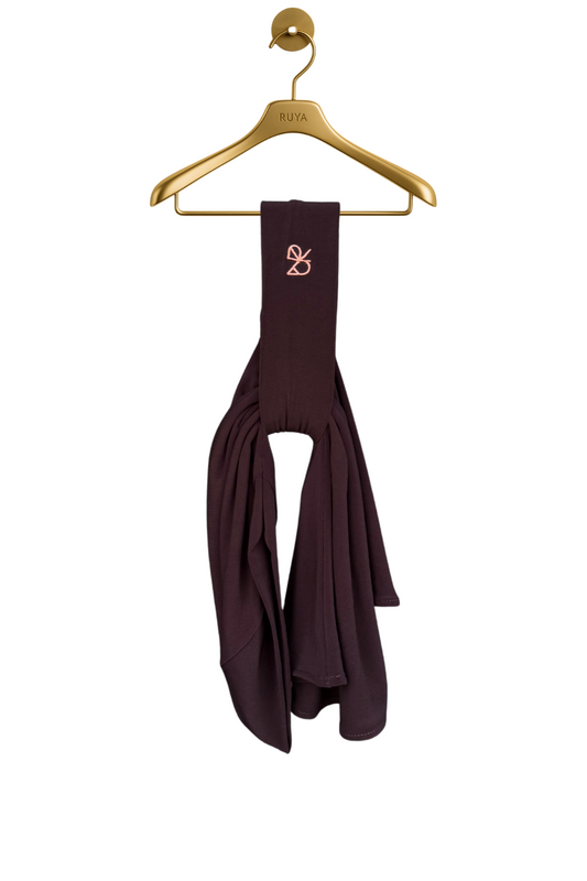 Straya scarf Dark Cacoa