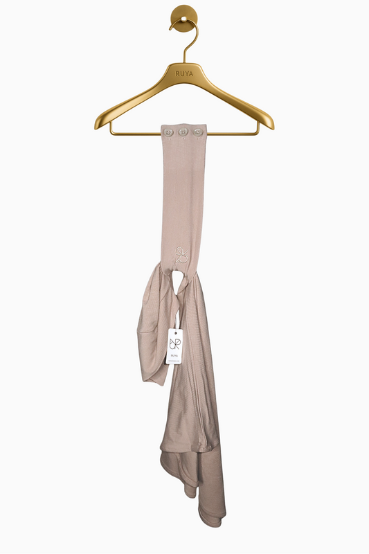 Bamboo scarf Soft Beige