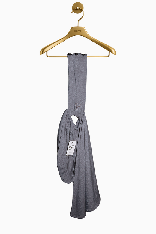 Bamboo scarf Clouded Grey