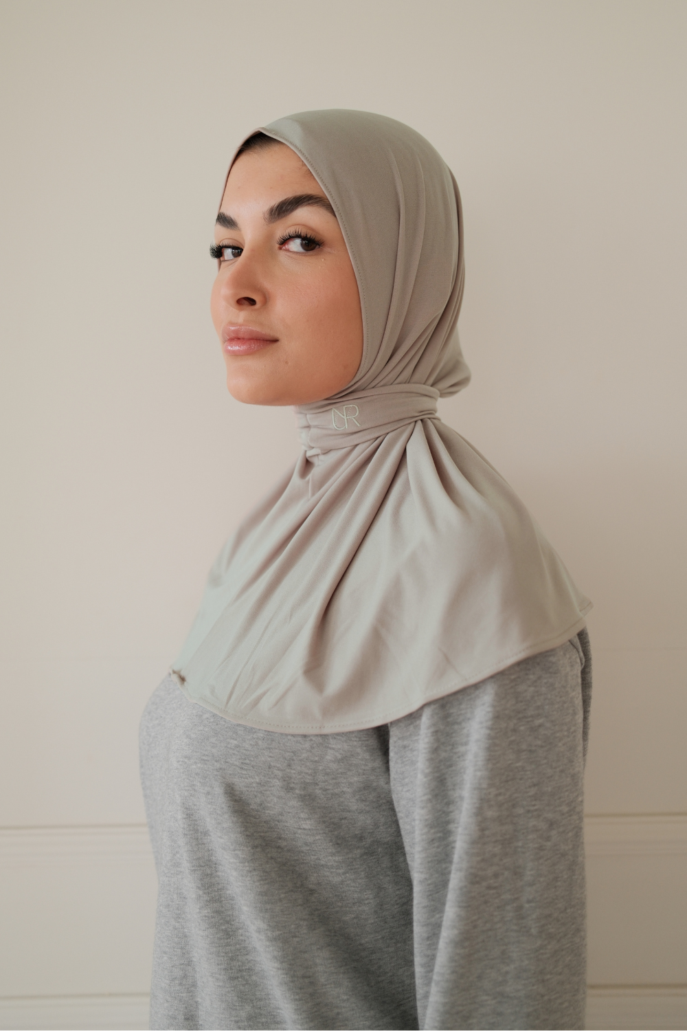 Seamless scarf Light Beige