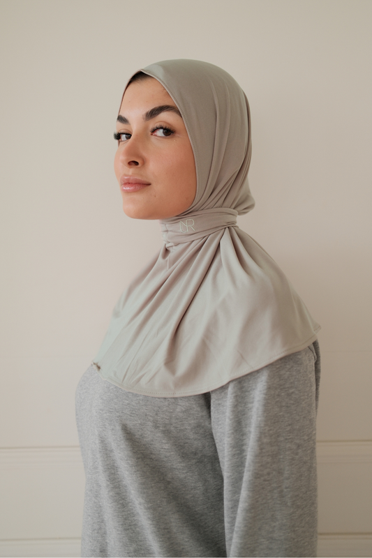 Seamless scarf Light Beige