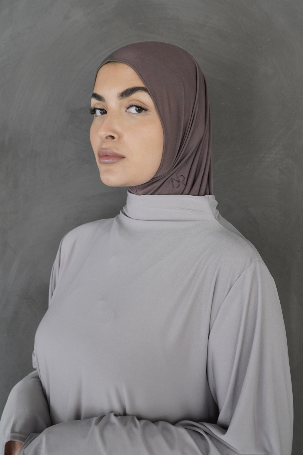 Ease scarf Smokey Taupe