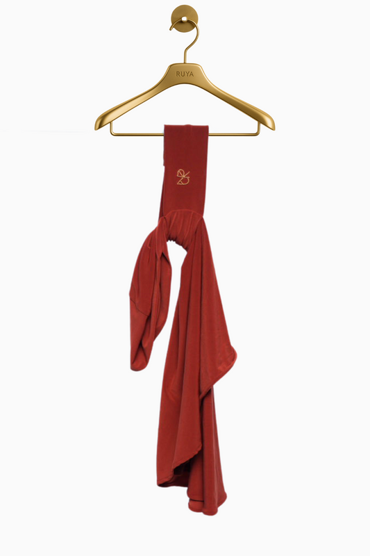 Straya scarf Cognac