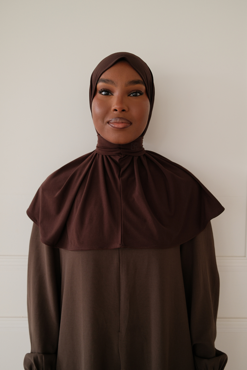 Seamless scarf Dark Cacao
