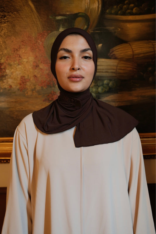 Drape scarf Dark Cacao