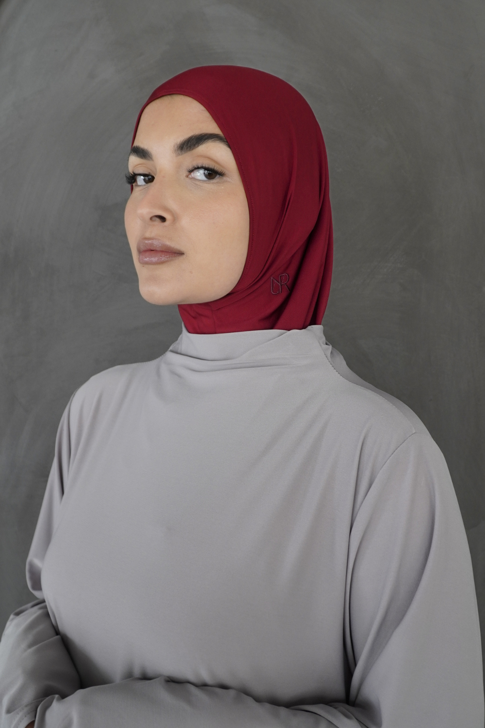 Ease scarf Cherry Red