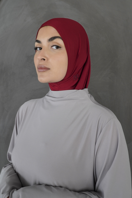 Ease scarf Cherry Red