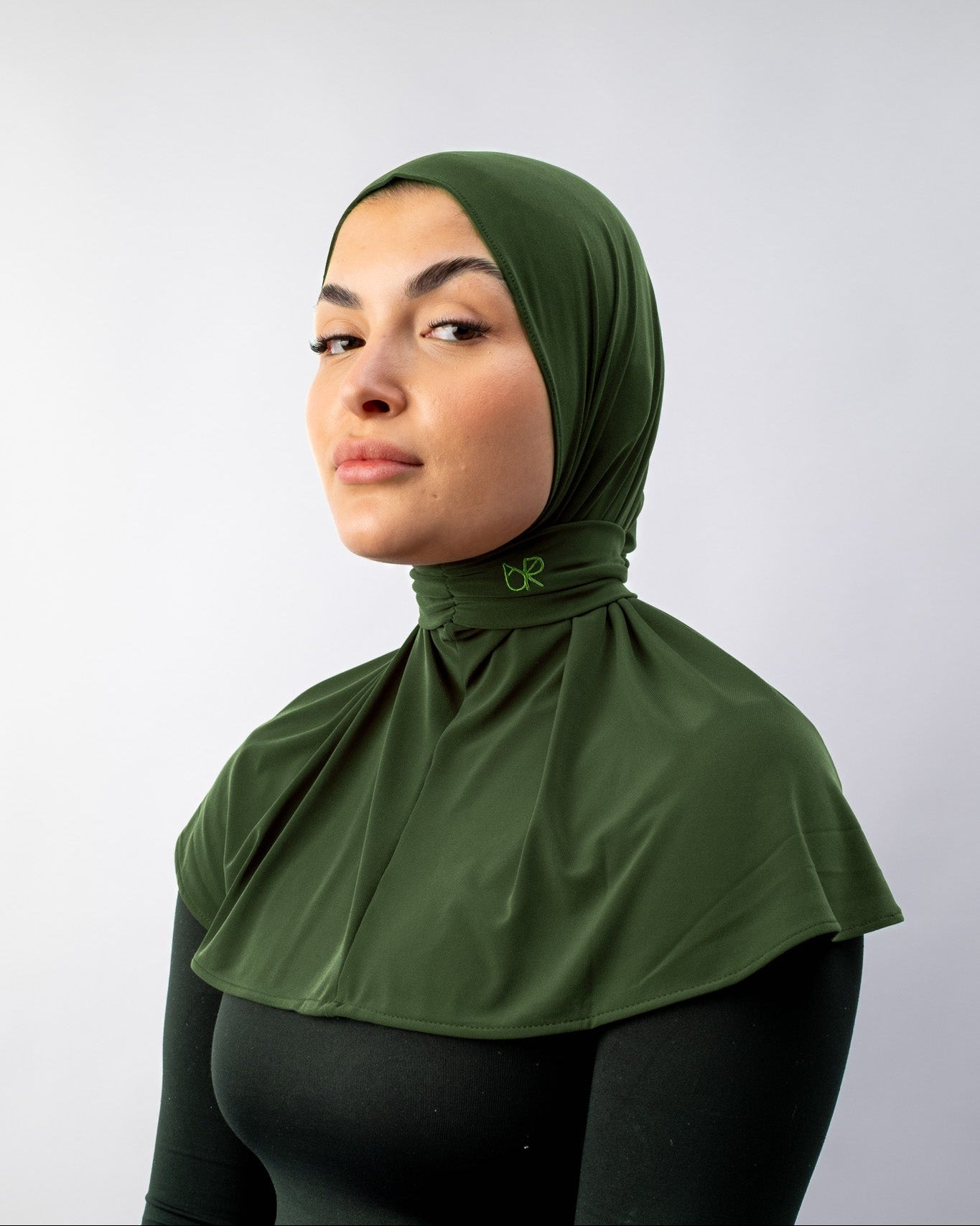 Seamless scarf Forest Green