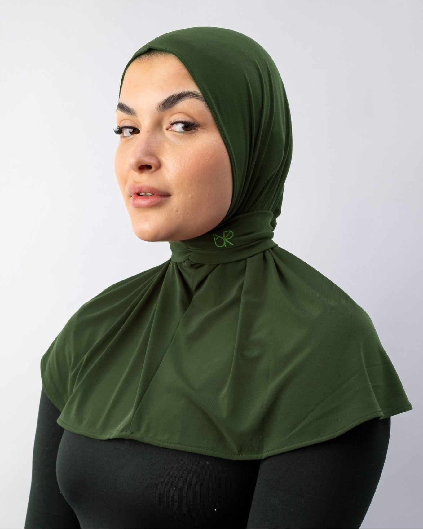 Seamless scarf Forest Green