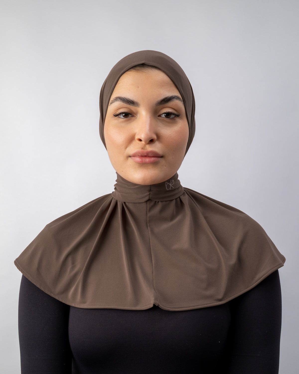 Seamless scarf Dark Taupe