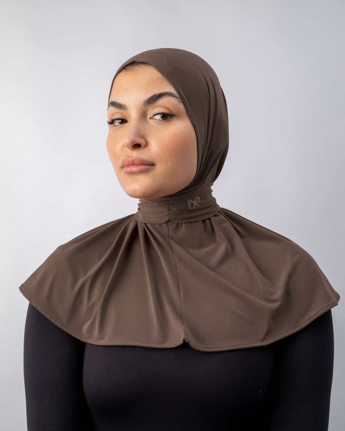 Seamless scarf Dark Taupe
