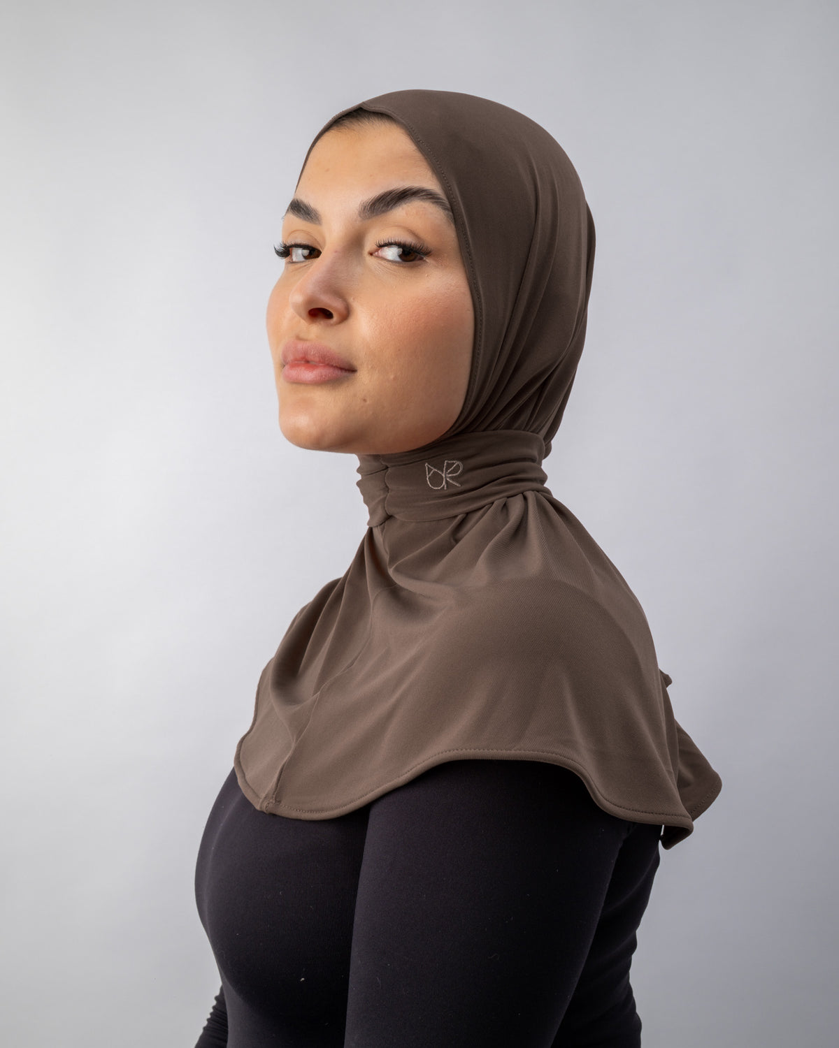 Seamless scarf Dark Taupe