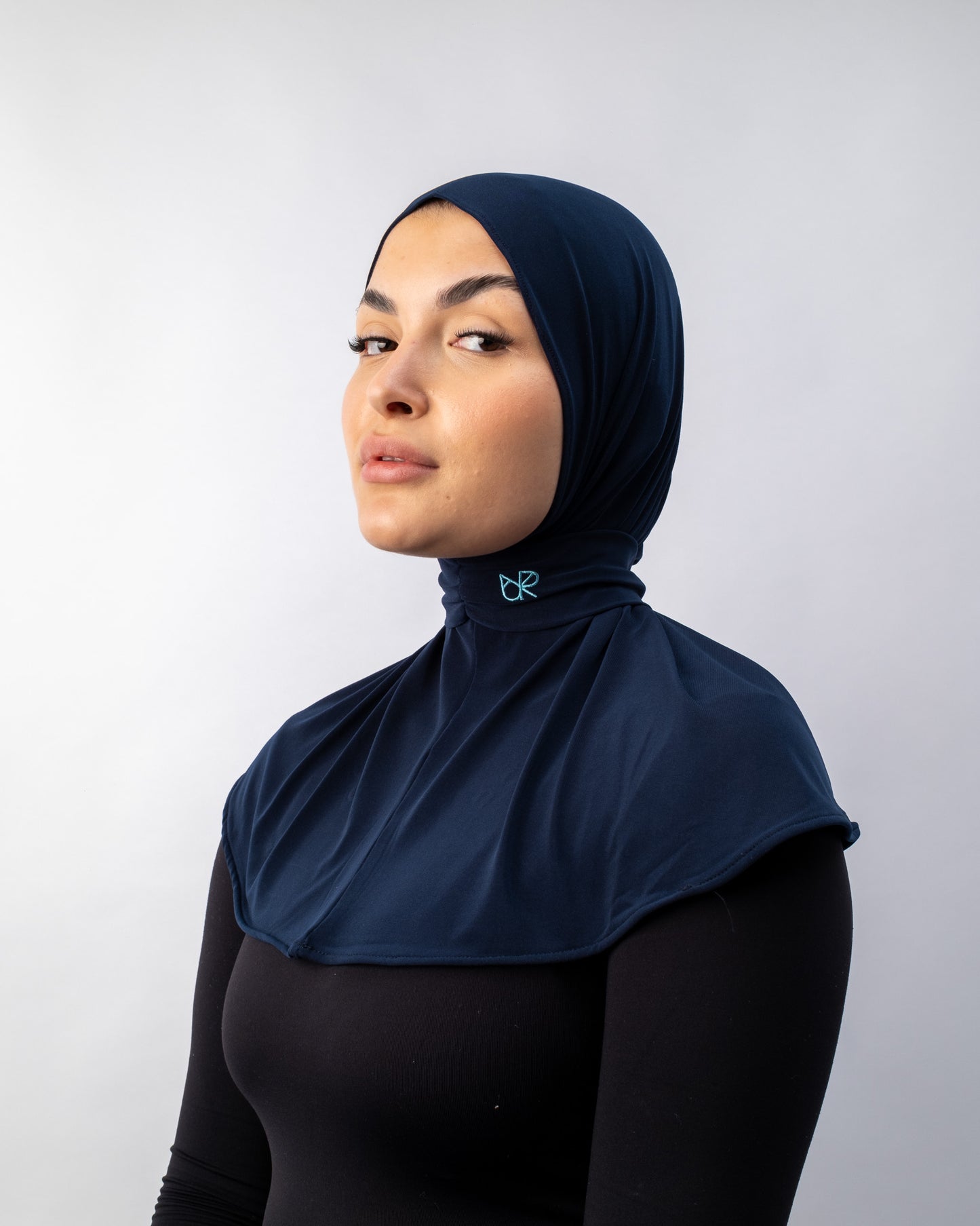 Seamless scarf Marine Blue