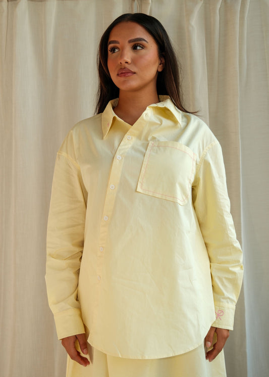 Asym blouse - Yellow